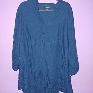 Lane Bryant Button down shirt